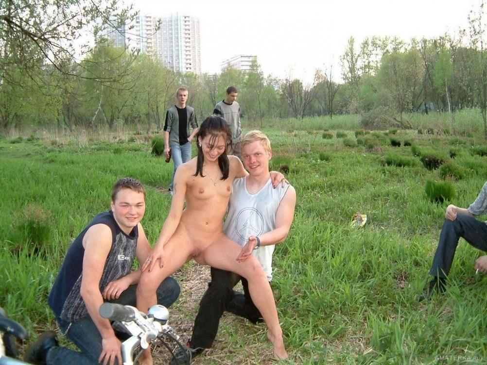 Домашнее голая вся семья
