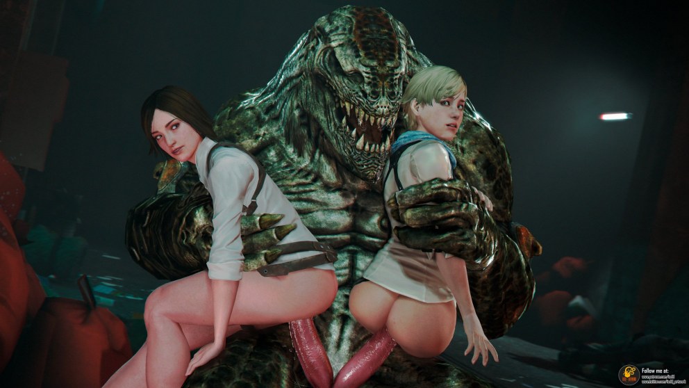 Re2: Remake Шерри Биркин хентай